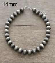 Load image into Gallery viewer, 14mm Navajo Pearl Choker Necklace
