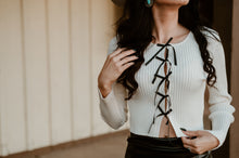 Load image into Gallery viewer, Brandi Bow Sweater