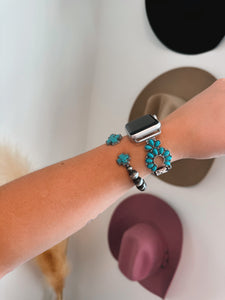 Turquoise Cross Bracelet