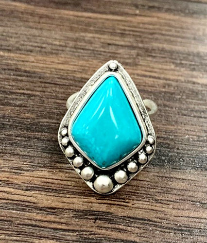 Poppy Turquoise Ring