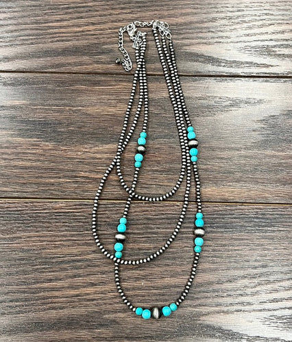 Navajo Turquoise Layering Necklace