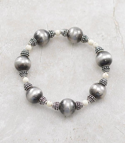 Navajo Bead Stretch Bracelet