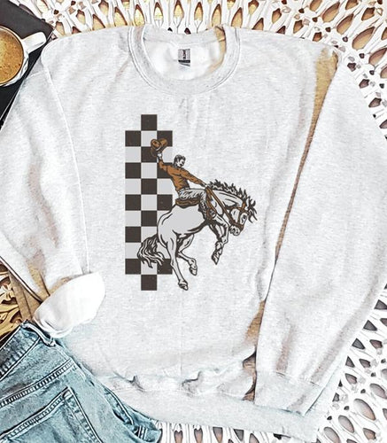 Retro Western Crewneck