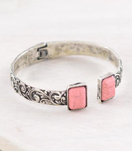 Load image into Gallery viewer, Tooled Chic Cuff Bracelet