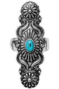 Western Detailed Stretch Ring