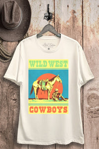 Neon Wild West Cowboys T-Shirt