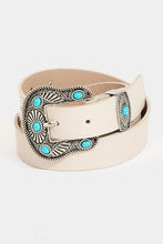 Load image into Gallery viewer, Turquoise Buckle Belt