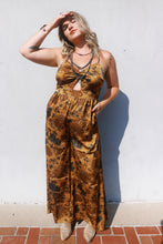 Load image into Gallery viewer, Floral Twist Wide Leg Jumpsuit