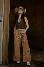 Load image into Gallery viewer, Western Corduroy Wide Leg Pant