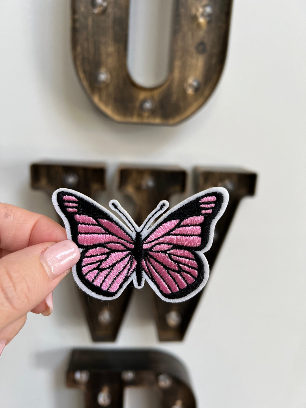 Large Pink Butterfly