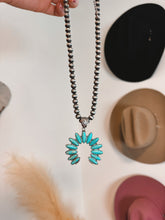 Load image into Gallery viewer, Squash Blossom Pendant Necklace