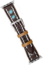 Load image into Gallery viewer, Stitch Leather Watch Band