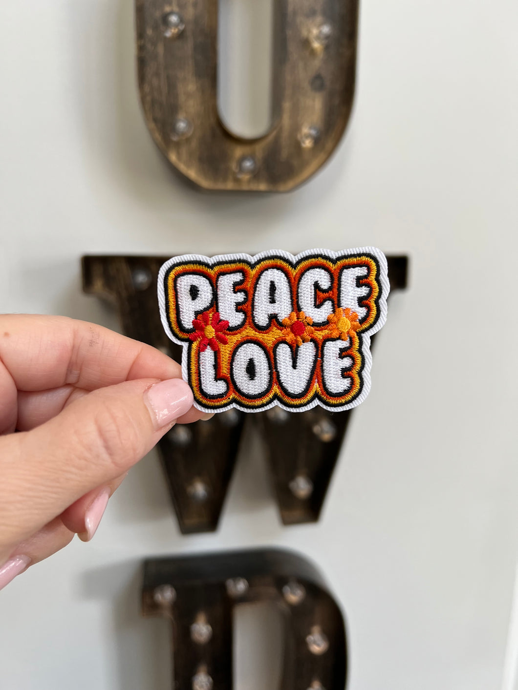 Peace Love Patch