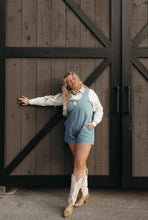 Load image into Gallery viewer, Savannah Denim Romper