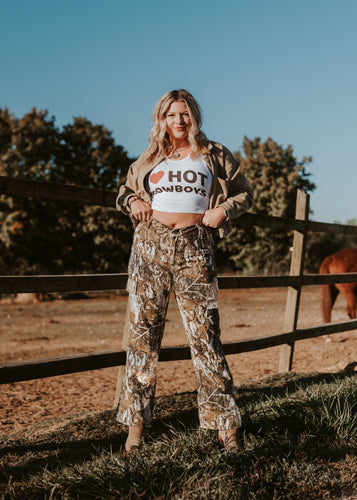 Camo Baggy Cargo Pants