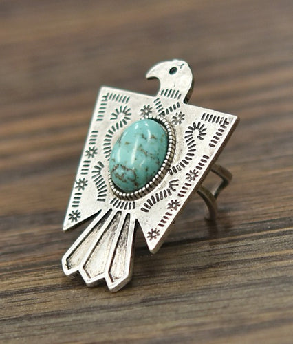 Thunderbird Cuff Ring