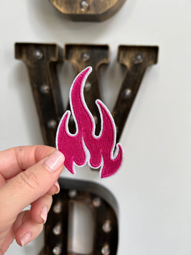 Pink Flame Patch