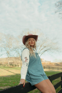 Vintage Cowgirl Button Up