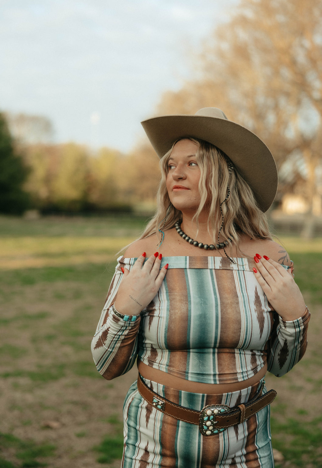 14mm Navajo Pearl Choker Necklace