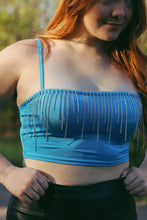 Load image into Gallery viewer, Rhinestone Drop Crop Top