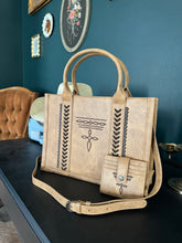 Load image into Gallery viewer, Montana West Whipstitch Tote w/ Wallet