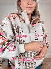 Load image into Gallery viewer, Western Pink Oversized Pullover