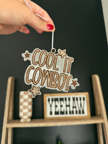 Cool It Cowboy Car Freshener