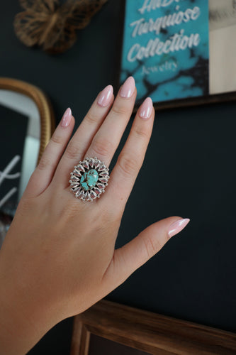 Charlene Yazzie Turq. Ring (size 10)