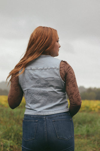 Sterling Denim Vest