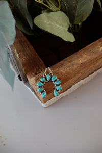 Hada Kingman Turq. 18” Necklace