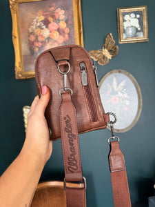 Brown Wrangler Sling Bag