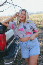 Load image into Gallery viewer, Giddy Up Crop Top
