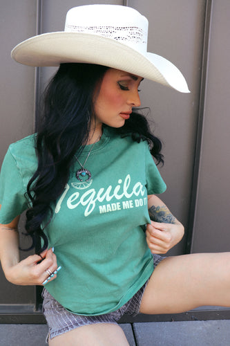 Tequila Made Me Do It Tee