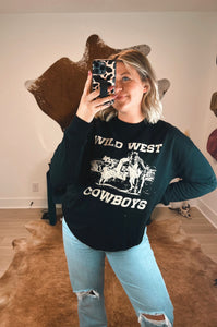 Wild West Cowboys Crewneck