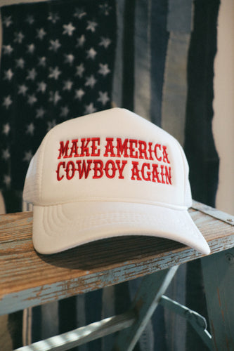 Cowboy Again Trucker Hat