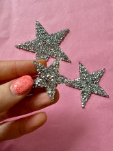Load image into Gallery viewer, Silver Rhinestone Star Patch
