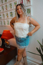 Load image into Gallery viewer, Bella Denim Pearl Skirt