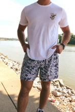 Load image into Gallery viewer, Grey Camo Men’s Shorts