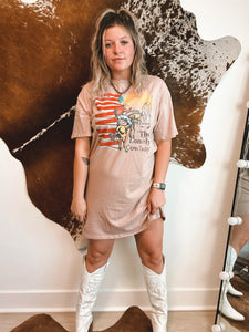 The Lonely Cowboy T-shirt Dress