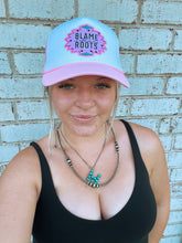 Load image into Gallery viewer, Blame it on my Roots Trucker Hat