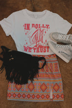 Load image into Gallery viewer, In Dolly We Trust Crop Tee