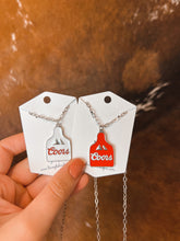 Load image into Gallery viewer, Coors Cattle Tag Necklace