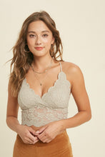 Load image into Gallery viewer, Champagne Lace Bralette