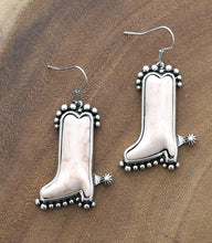 Load image into Gallery viewer, Cowgirl Boot Earrings