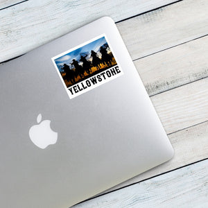 Yellowstone Vinyl Sticker