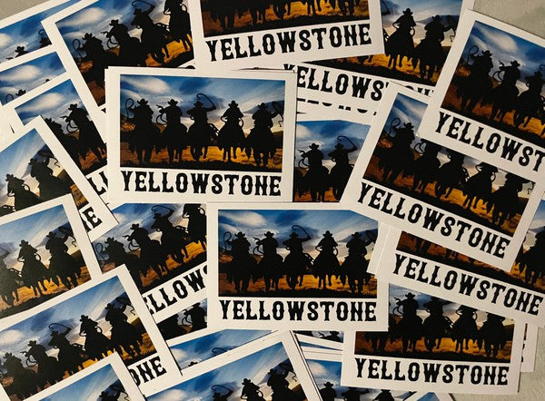 Yellowstone Vinyl Sticker