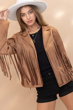 Load image into Gallery viewer, Rodeo Style Fringe Jacket
