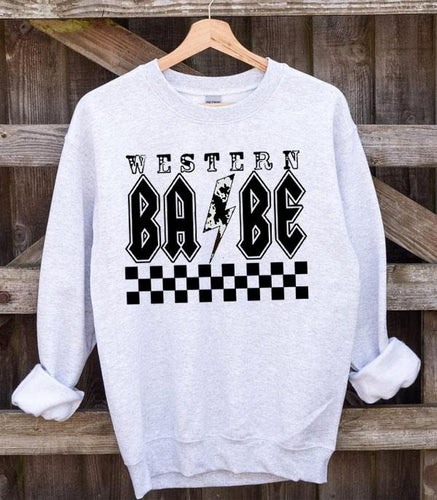 Western Babe Vintage Crewneck