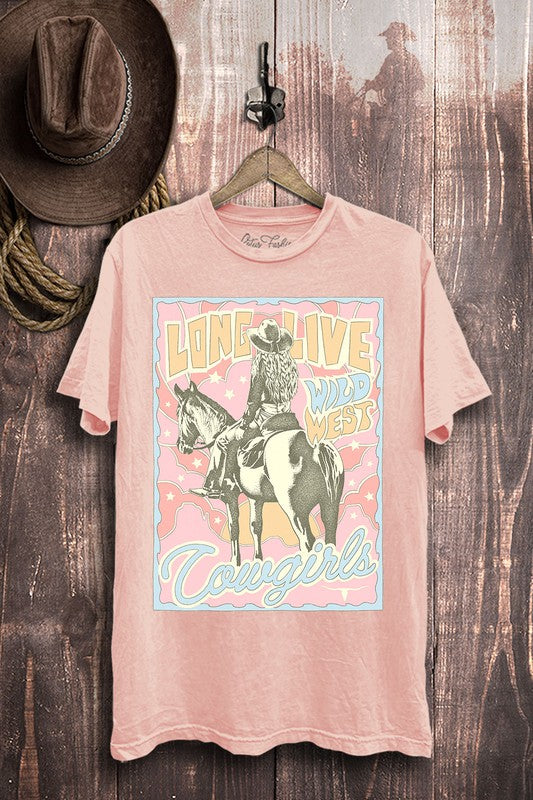 Long Live Cowgirls (Pink) T-Shirt