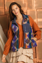 Load image into Gallery viewer, Western Aztec Fleece Vest